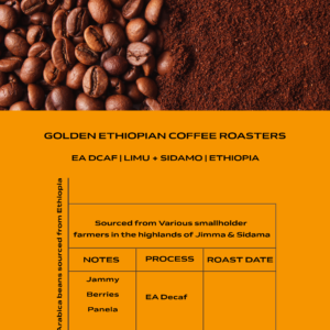 DECAF COFFEE | ETHIOPIA EA BLEND